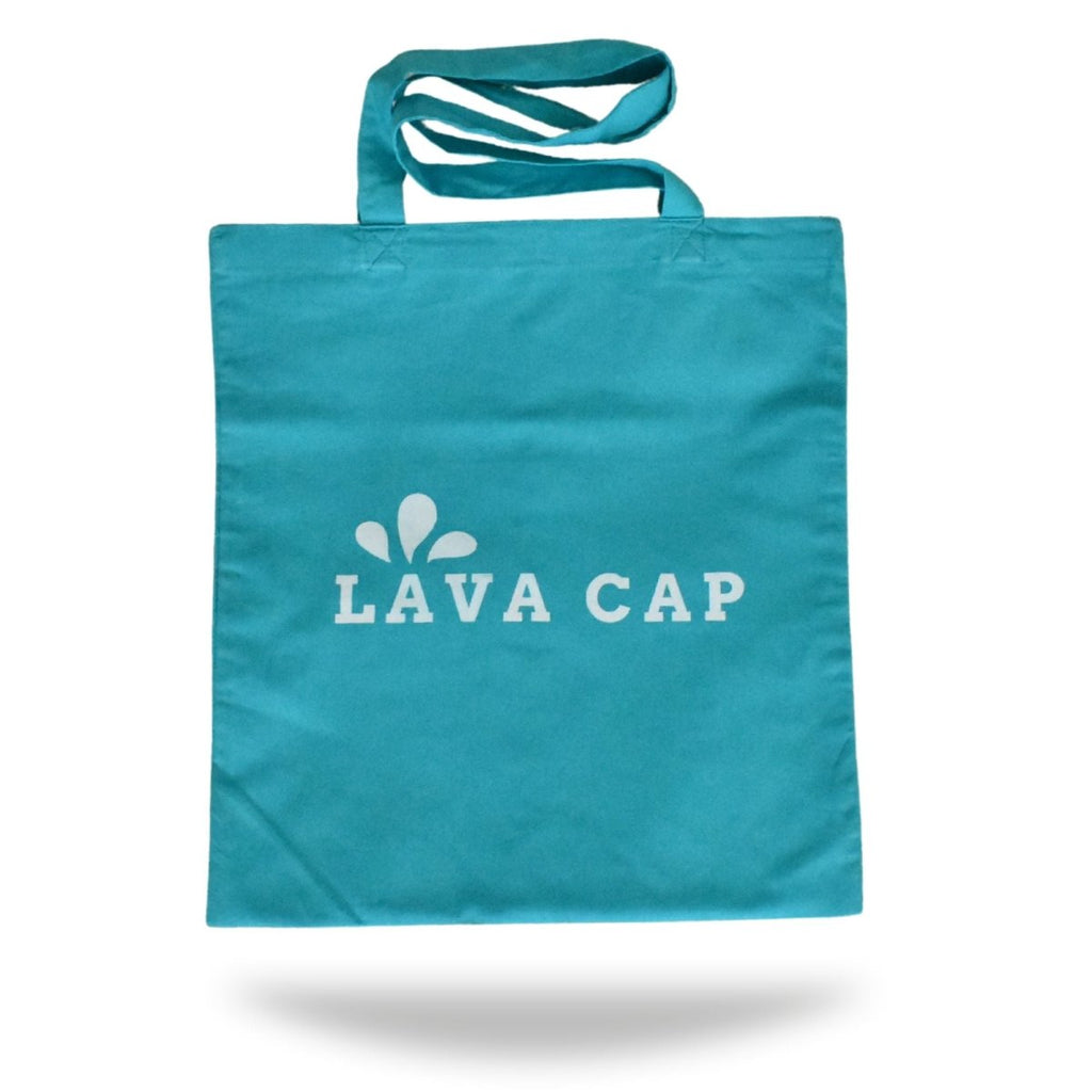 Reusable & Ethically Sourced Teal Tote Bag | Lava Cap